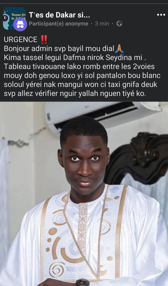 elaj_mor🇸🇳 (@bayemorrr) on Twitter photo Vu quelque part sur Facebook
<a href="/1khaby/">.</a> <a href="/Fcbforlifeee/">.ᗩ.〽️.ᗪ.🃏</a> <a href="/Elh_Momar/">Imperator🇸🇳</a> <a href="/Noo_IDcard/">Momar Assane</a> <a href="/m_faye7/">el faye 🇸🇳</a> <a href="/ElhadjiKandji1/">£|z0 😌🇸🇳</a> <a href="/BAMBA_DAYONLY/">BAMBA🥷🏻🔜🇸🇳🔚🥷🏻</a> @ Vu quelque part sur Facebook
<a href="/1khaby/">.</a> <a href="/Fcbforlifeee/">.ᗩ.〽️.ᗪ.🃏</a> <a href="/Elh_Momar/">Imperator🇸🇳</a> <a href="/Noo_IDcard/">Momar Assane</a> <a href="/m_faye7/">el faye 🇸🇳</a> <a href="/ElhadjiKandji1/">£|z0 😌🇸🇳</a> <a href="/BAMBA_DAYONLY/">BAMBA🥷🏻🔜🇸🇳🔚🥷🏻</a> @