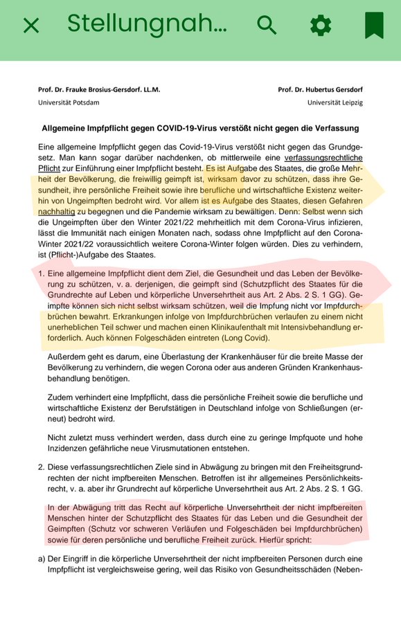 Womöglich ist dieses Dokument von Frauke Brosius-Gersdorf wichtiger als ihr Geschwurbel über Abtreibung.
#Priebshow dankt <a href="/JShaft5/">JShaft</a>