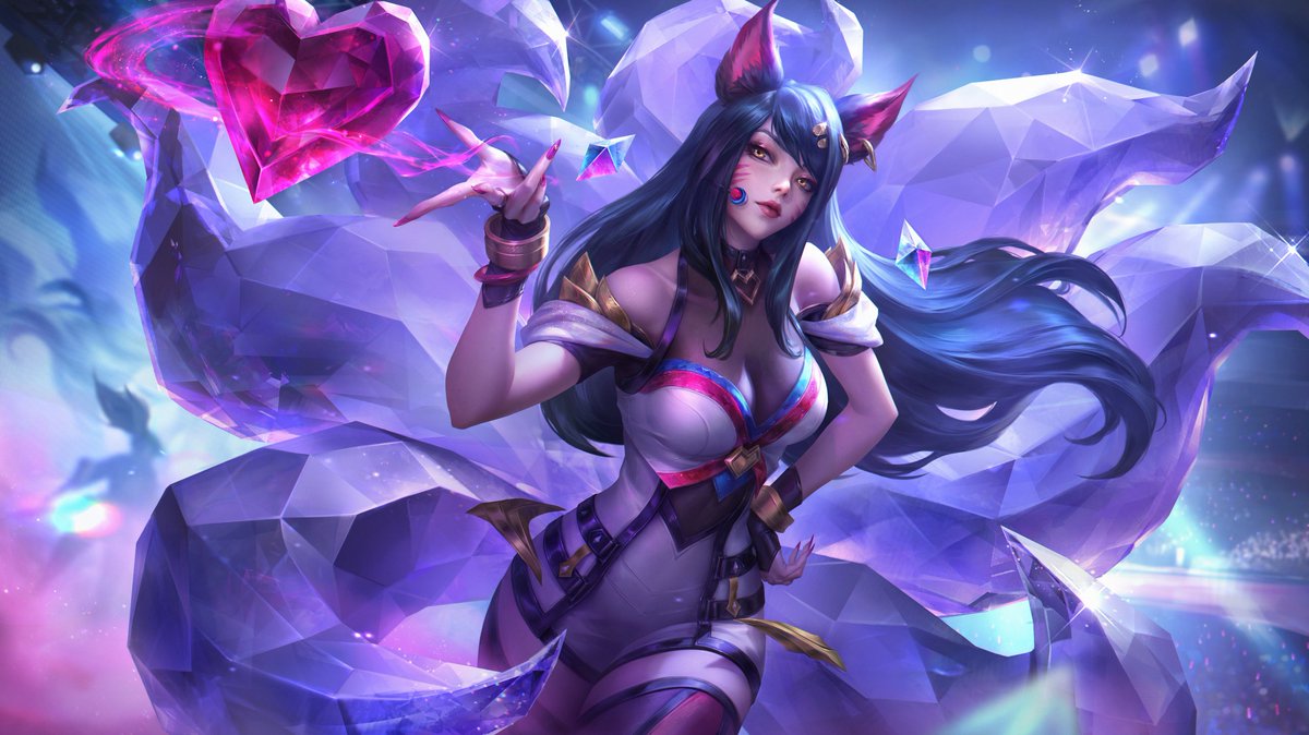 Spideraxe30's tweet photo. K/DA Ahri Ahriverssary Chroma CN Splash by MXT M https://t.co/3aS2eXceS6 https://t.co/U0buBvOCeX