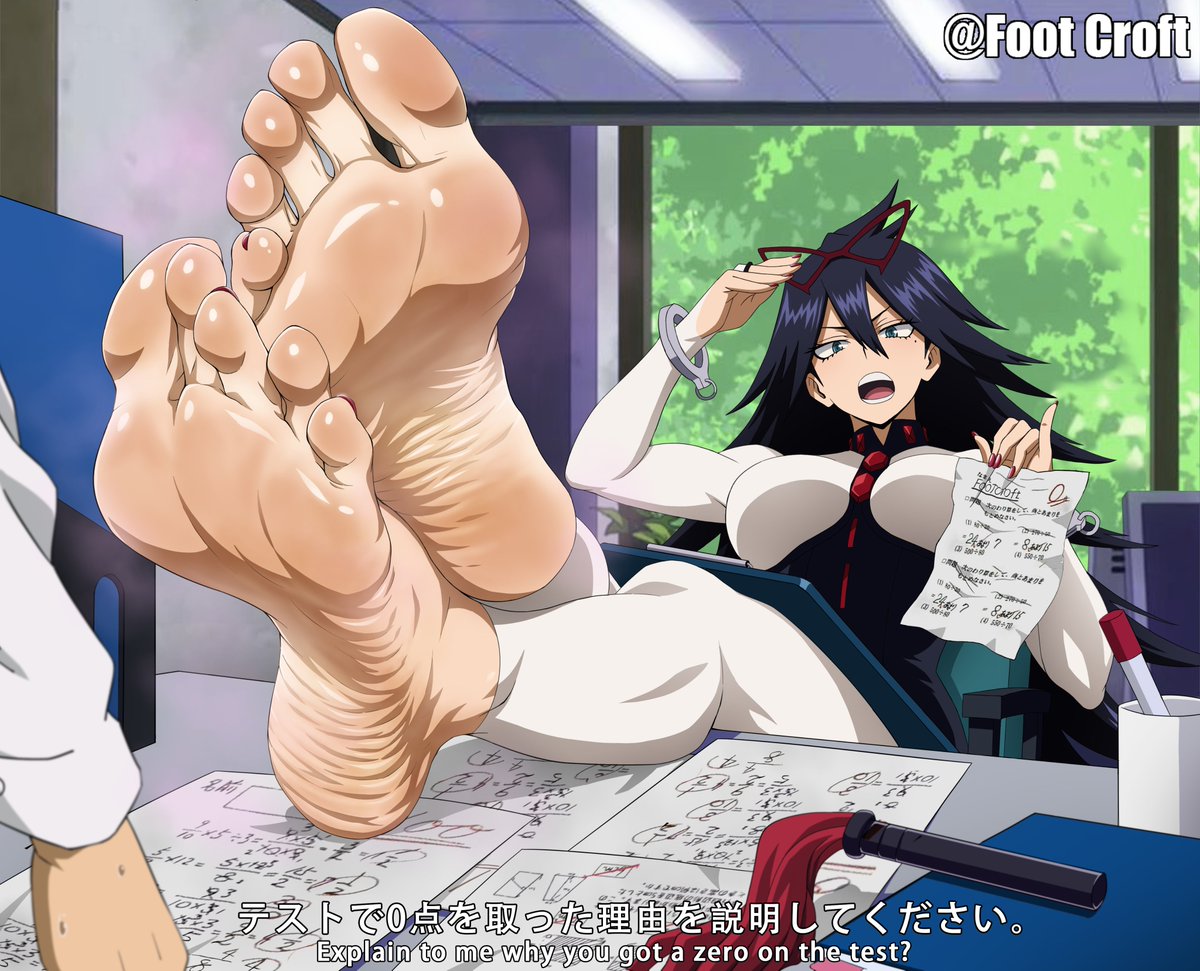You guys ever been called to the office by a female teacher?🤓
#Footfetish #myheroacademia #足フェチ #Midnight