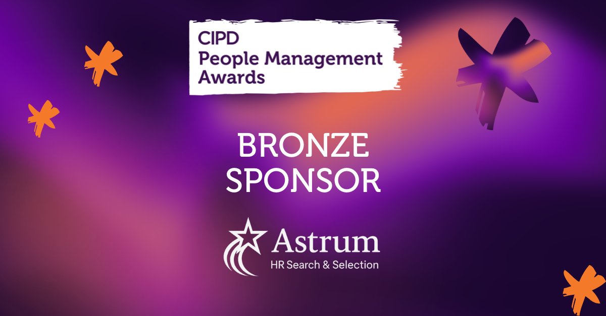 We are happy to announce Astrum as a bronze sponsor for this year's 2025 #CIPDPMAs!

Secure your seat at the Awards Ceremony now &gt; …oplemanagementawards.evessiocloud.com/cipdpma2025/en…