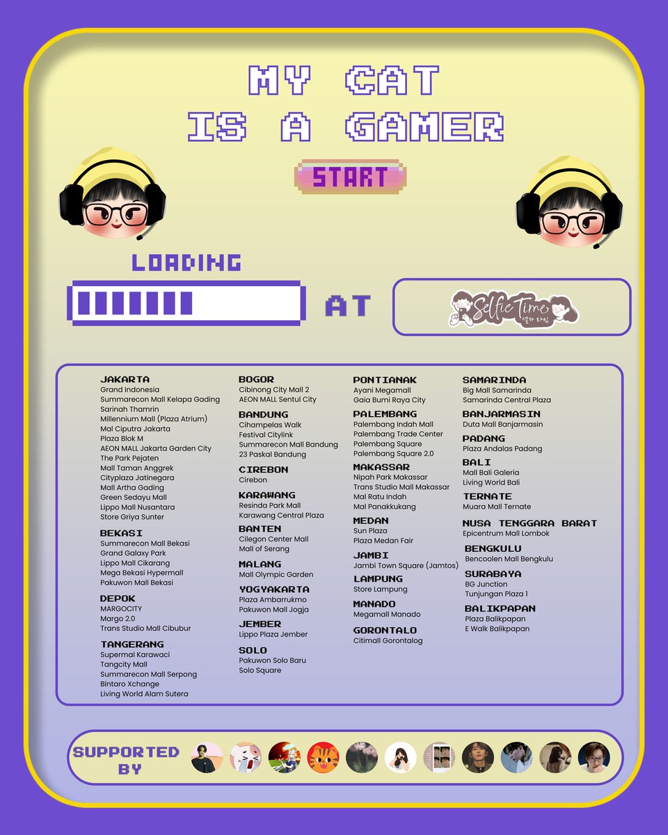 JUNMIAW_'s tweet photo. My Cat Is A Gamer >ᴗ<

Wonwoo's Birthday Photobooth Event by @JUNMIAW_ x @nonutention

ART BY @artcipa

🗓️ 17 - 30 Juli
📍 @selfietimeid 
Celebrate Wonwoo Birthday with us! 

Use #CatGamerWonwoo &amp; tag @JUNMIAW_ @nonutention https://t.co/Ri475iom6V