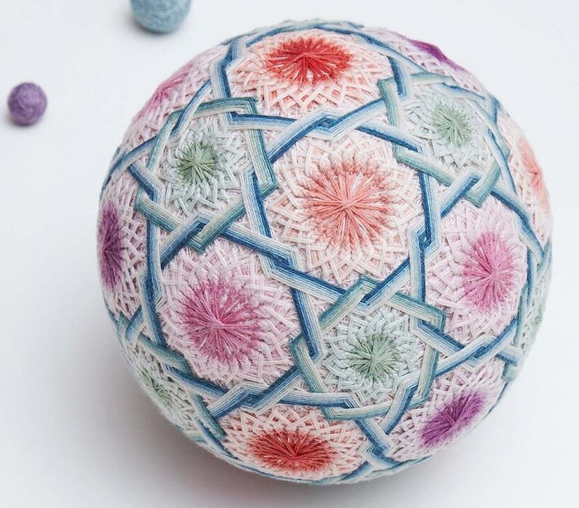 #WOMENSART (@womensart1) on Twitter photo An embroidered folk artform known as Temari, meaning ‘hand ball’, given as special gifts in Japan #WomensArt An embroidered folk artform known as Temari, meaning ‘hand ball’, given as special gifts in Japan #WomensArt