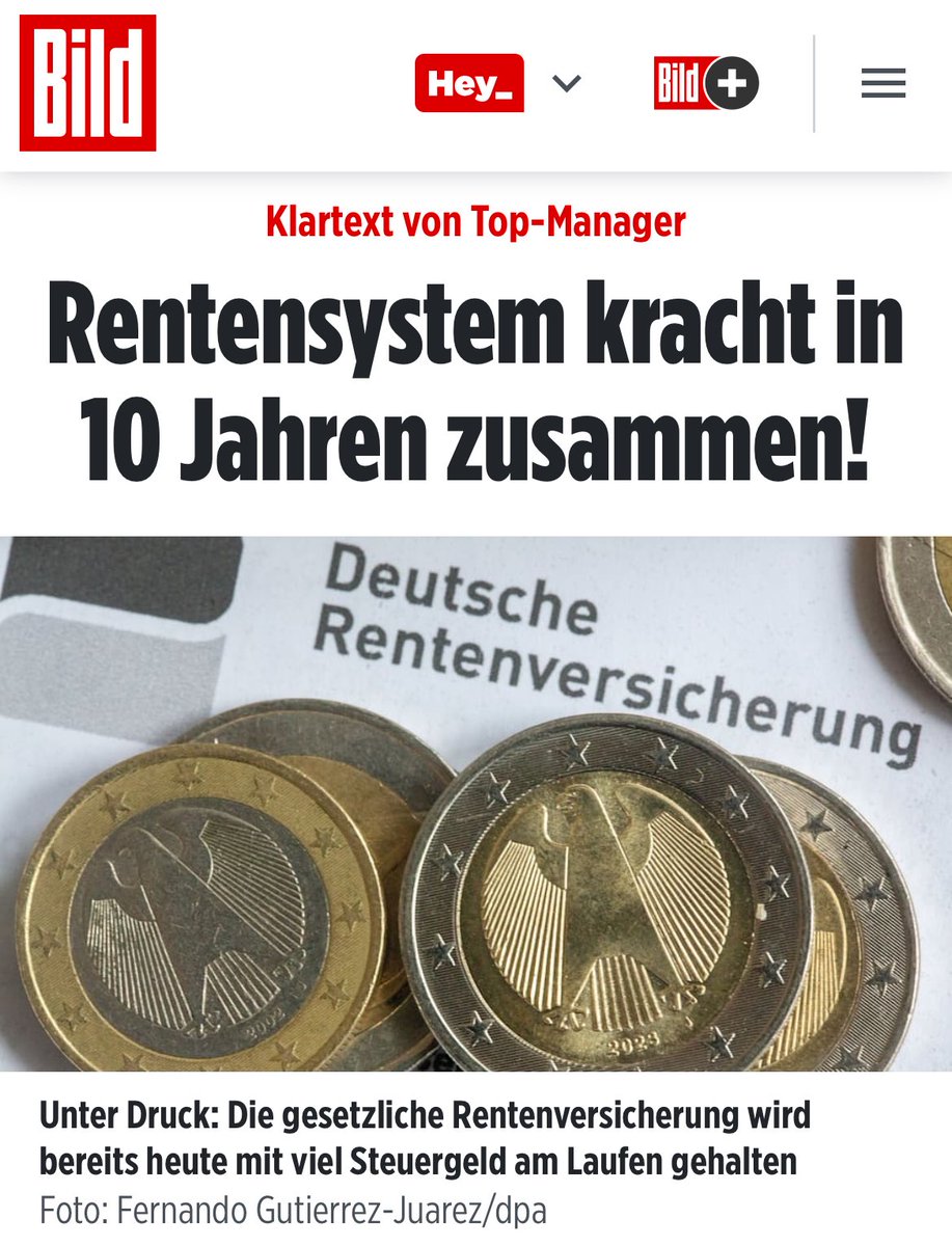 Ein Land in Trümmern

- Rentensystem kracht zusammen
- Krankenkassen und Pflegesystem kracht zusammen
- Krankenhäuser krachen zusammen
- Infrastruktur (Brücken...) krachen im wahrsten Sinne des Wortes zusammen
- Gesellschaftlicher Zusammenhalt kracht zusammen
- Sicherheit im