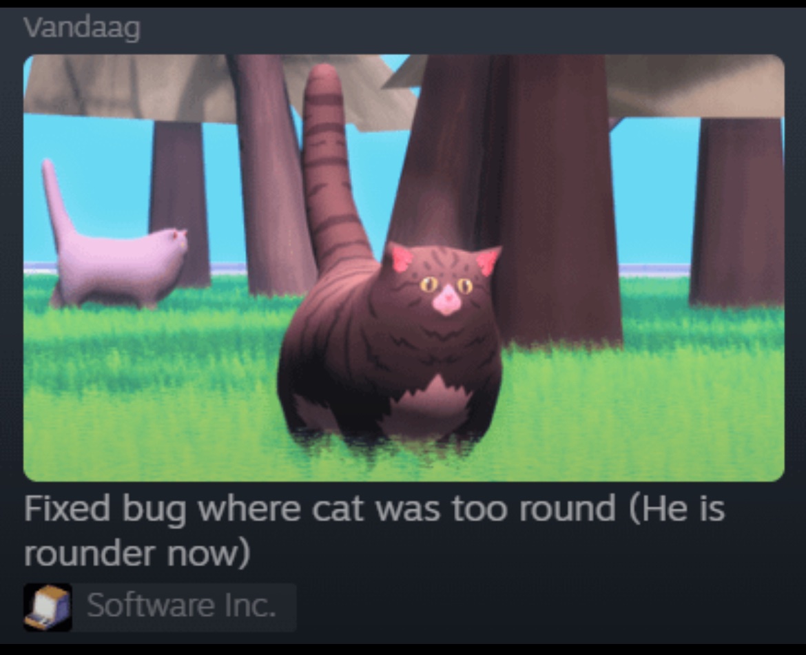 Quality update by the devs