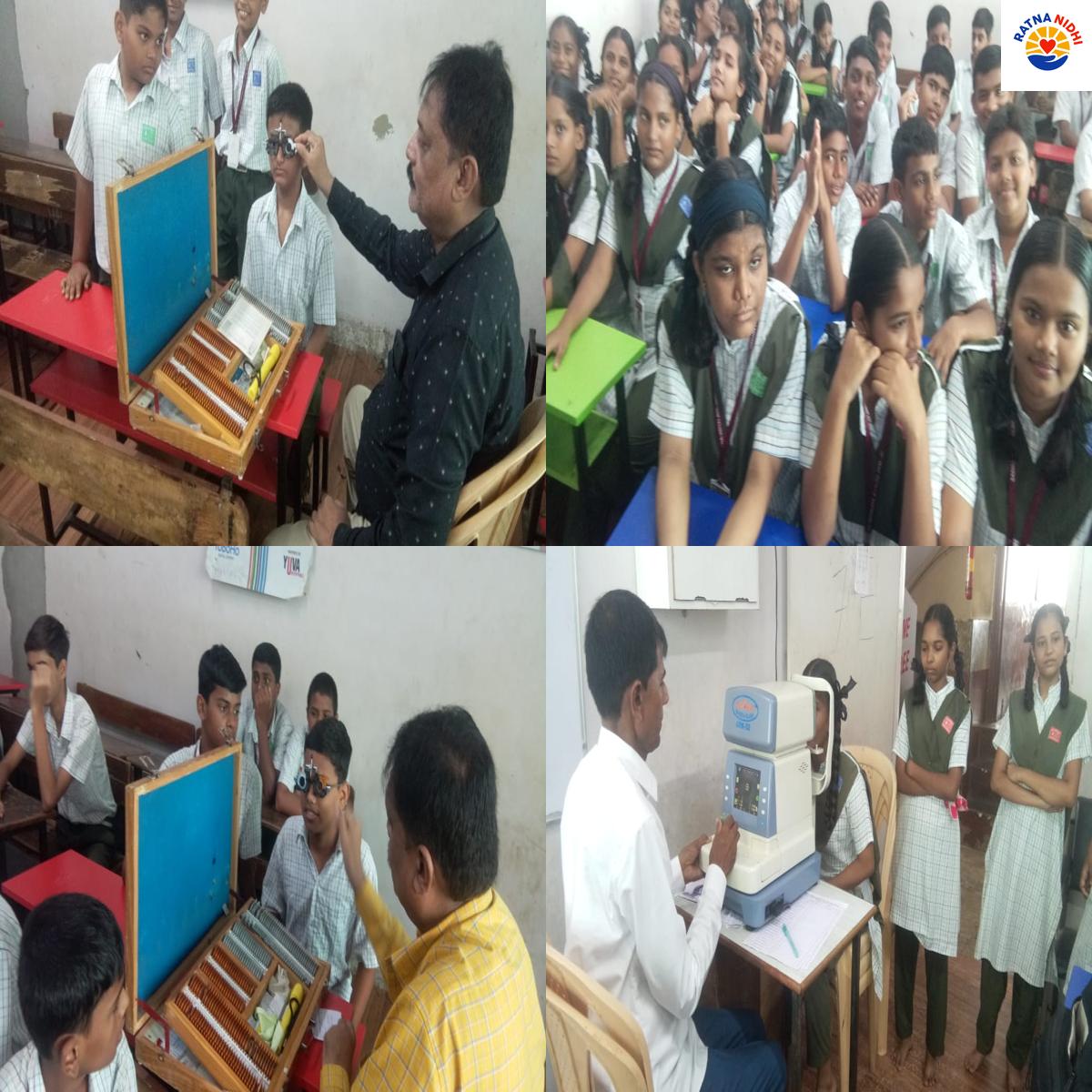 👁️ From July 7–12, Ratnanidhi Trust screened 1,430 students at Sadhana School, Sion.

🚨 405 kids (28%) need vision correction.

We're giving them free specs using EssilorLuxottica lenses.

Is this the price of e-learning? Is a digital detox overdue?

#VisionMatters