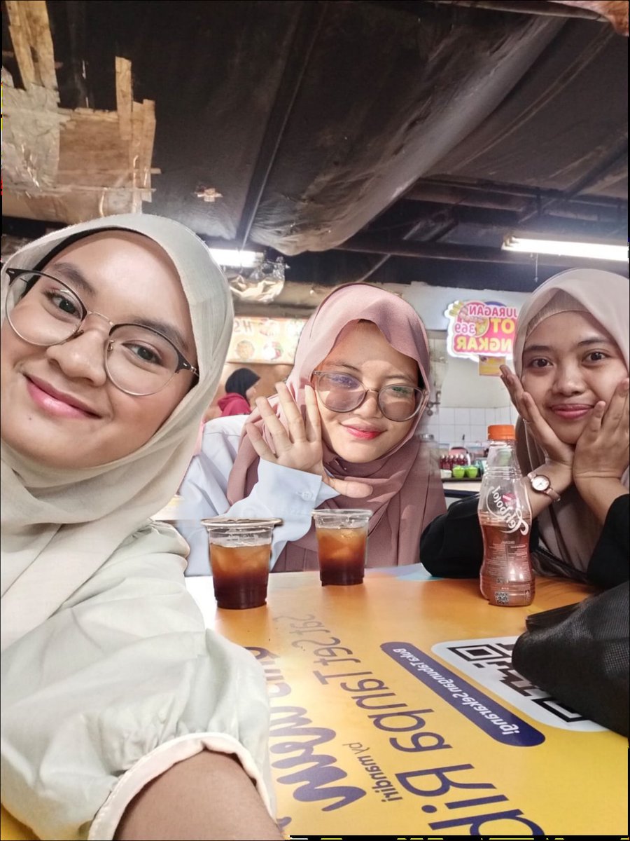 Asik ikut nyempil mit ap 🏃🏃🏃