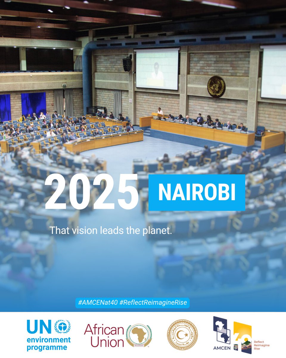 UNEP's tweet image. Since its establishment in 1985, the African Ministerial Conference on the Environment (AMCEN) has brought leaders together, advancing  environmental priorities.

As #AMCENat40 is underway in Nairobi, see key milestones  #ForPeopleForPlanet: unep.org/regions/africa…