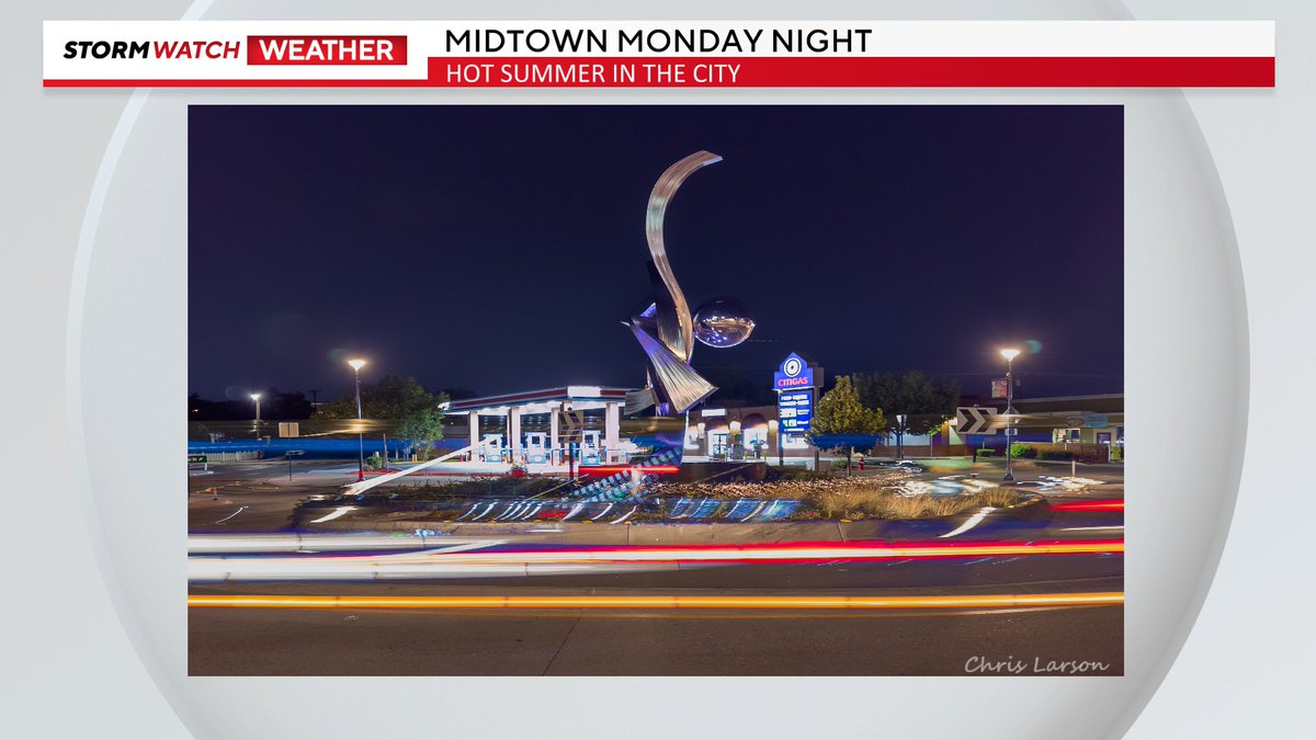 Triple digit heat for a third day in a row. 103 was the official high in Reno today. But you've gotta love these beautiful summer nights! Temps drop back a few degrees Tuesday with highs in the upper-90s.
MidTown Monday Night