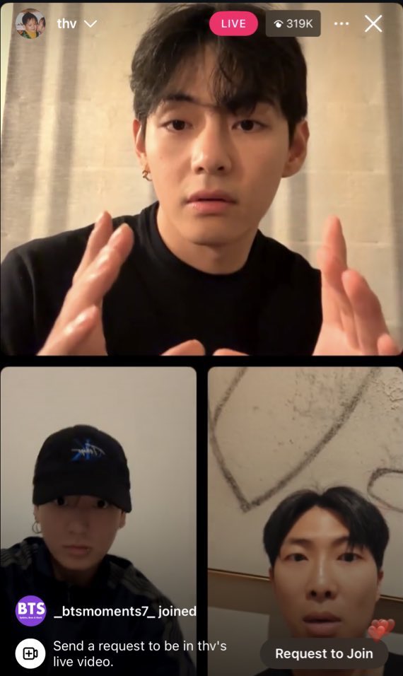 _BTSMoments_'s tweet image. leave "💜" if you witnessed the #V, #RM &amp;amp; #Jungkook's INSTAGRAM LIVE.. 🥹😭