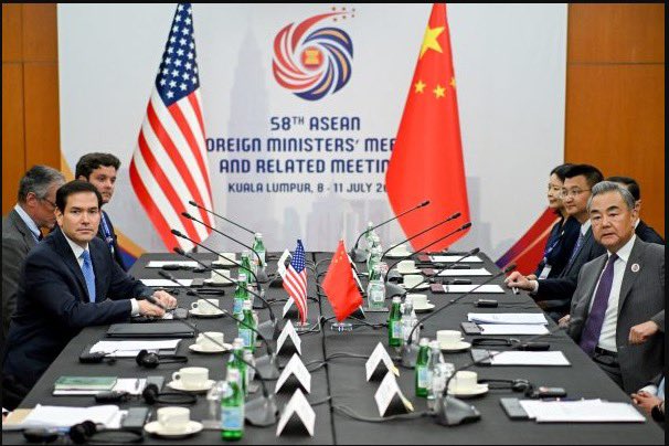 Secretary Rubio’s constructive dialogue with Foreign Minister Wang Yi reflects a positive step toward managing complex challenges through open communication. While differences remain, this meeting underscores our commitment to diplomacy, cooperation, and a stable Indo-Pacific