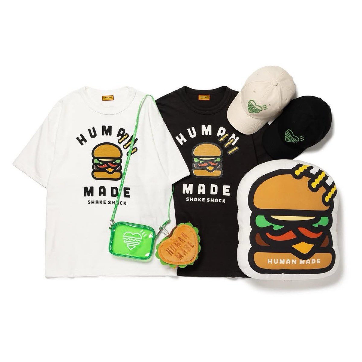 HUMAN MADE x SHAKE SHACK コラボコレクションが国内7月19日（土）11