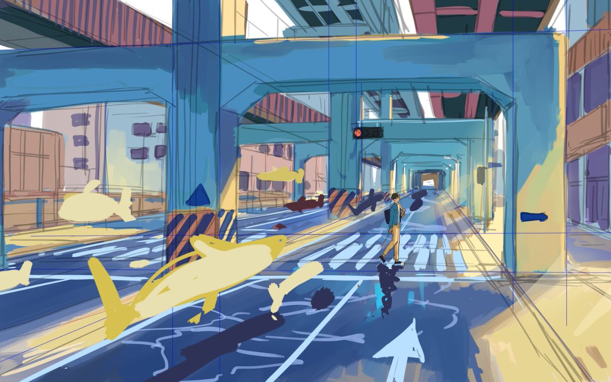 하반기엔 배경 위주의 그림을 많이 그려보고 싶네요... 
시간이 될지는 모르겠지만 진득하게 배경 많이 그려보고싶어요