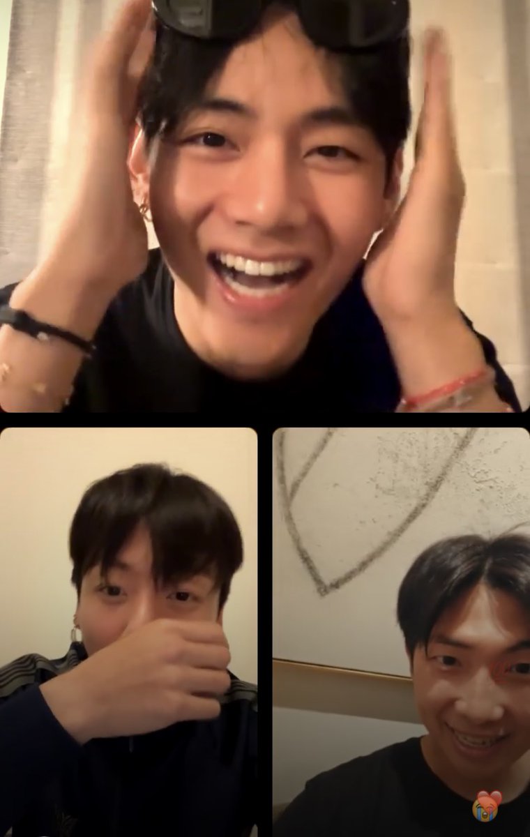 7ArcsAndSins's tweet image. Y’all Namkook entered Tae’s ig live but it’s chaotic, what’s goin awn? #BTS