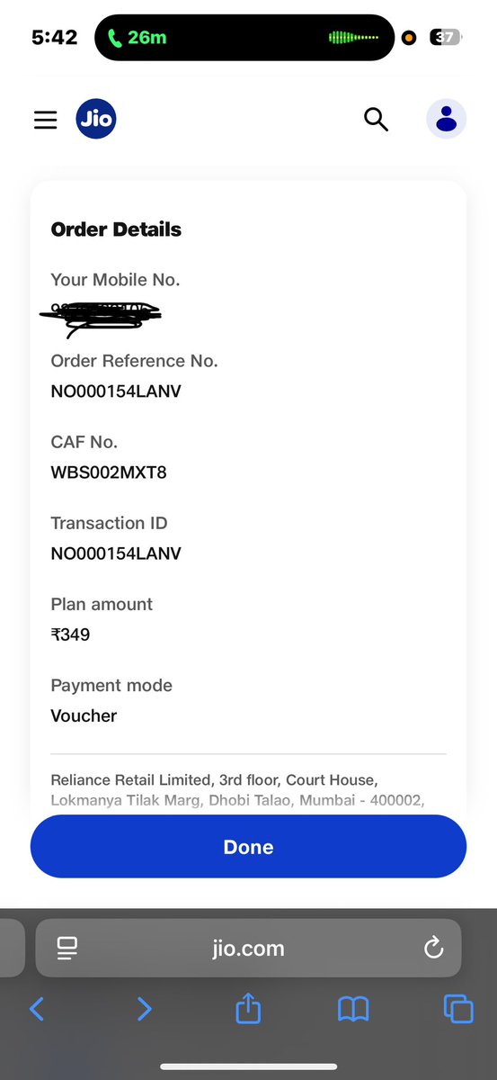 DindaSubhojit's tweet image. @RelianceJio @JioCare WHERE'S MY SIM?!
36 hours past your 24-hour delivery promise. No SIM, and your customer service is useless. This isn't "good service"—it's broken promises and wasted time. Fix this ASAP! #JioDeliveryFail #UnacceptableService