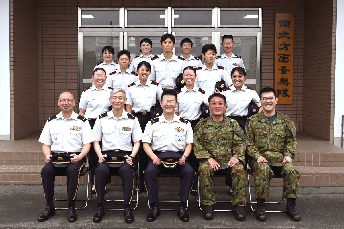 【東北方面フラッグ隊】
東北方面隊は、令和7年7月15日、仙台駐屯地において東北方面フラッグ隊訓練開始式を実施しました。
訓練担任部隊である東北方面音楽隊の下、東北方面隊創隊65周年記念コンサート等へ向け日夜訓練に励みます。
