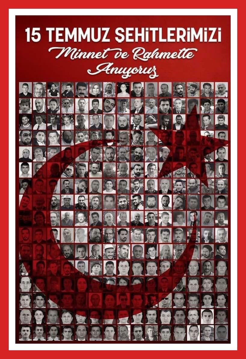 15 Temmuz, bir milletin karanlıkta hainlere karşı dimdik duruşudur.
Tankların önünde iman, gökyüzünde ezandır.
#15TemmuzuUnutmaUnutturma
#15TemmuzDestanı
<a href="/RTErdogan/">Recep Tayyip Erdoğan</a> 
<a href="/TC_icisleri/">T.C. İçişleri Bakanlığı</a> 
<a href="/tuncay_akkoyun/">Tuncay Akkoyun</a> 
<a href="/KiziltepeKymlk/">T.C. Kızıltepe Kaymakamlığı</a> 
<a href="/ali_eyyupkoca/">Ali Eyyupkoca</a> 
<a href="/SuleymnAKIN/">Süleyman AKIN🇹🇷</a> 
<a href="/akadirgms/">Abdulkadir Gümüş</a> 
<a href="/makdag47/">Makdag</a>
<a href="/RustemCaki/">Rüstem Çakı</a>