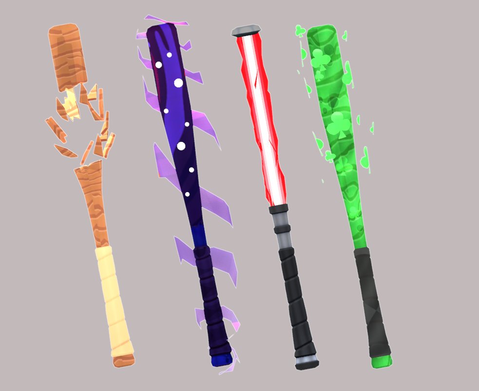 SurferRBLX's tweet image. Baseball bats part 2 

#Roblox #RobloxDevs #RobloxDev