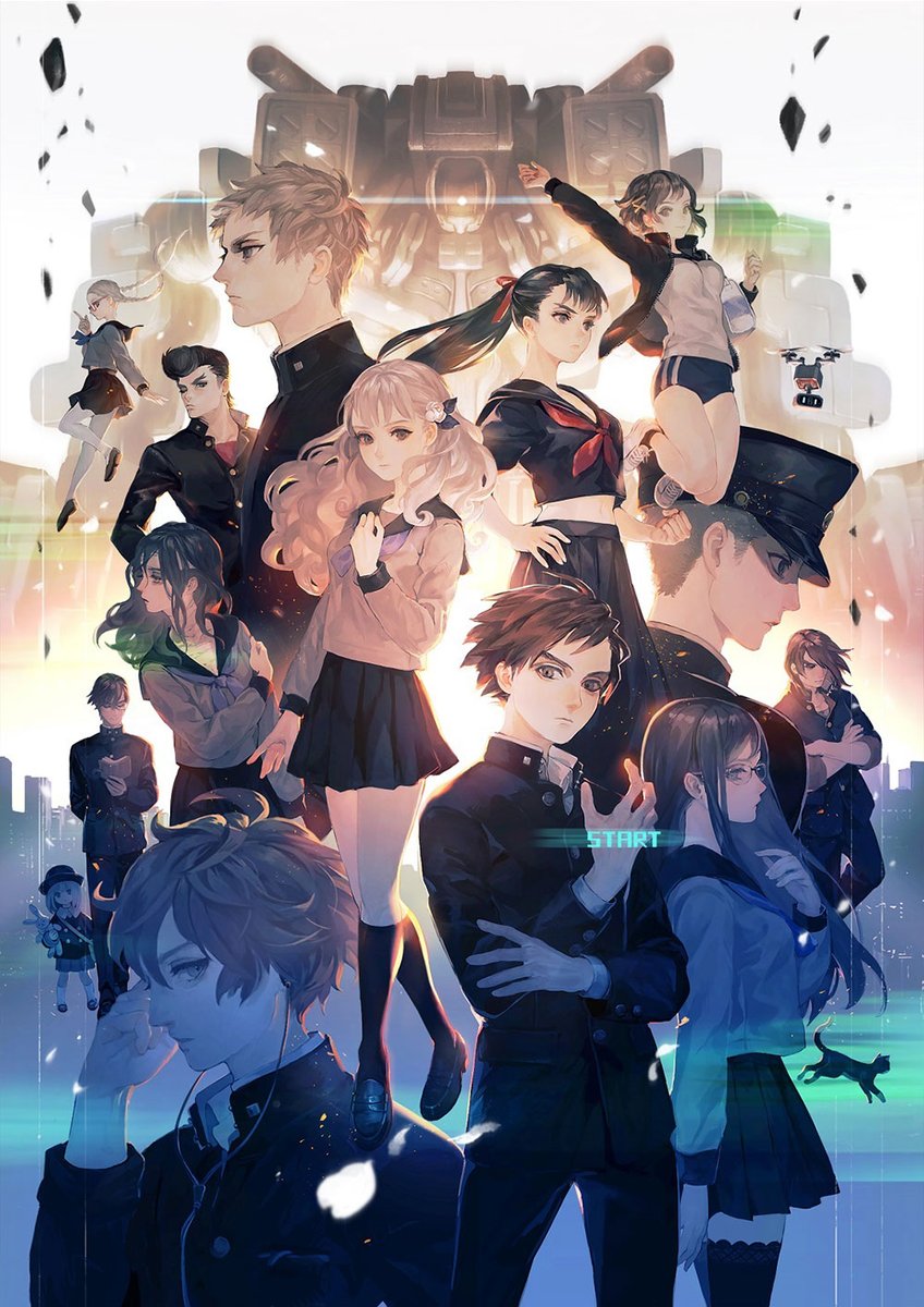 creativeuncut's tweet image. Official artworks and bonus illustrations from 13 Sentinels: Aegis Rim.
More art from the game: creativeuncut.com/art_13-sentine…