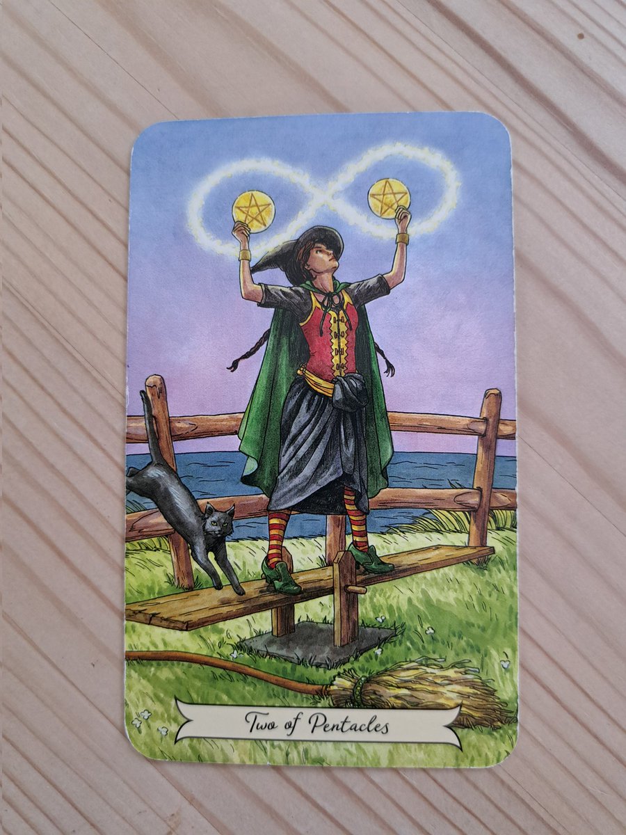 Laurajk32's tweet image. Today's card is 2 of Pentacles
Just when we think we've found the perfect balance, something unexpected arrives to make us think again.
#balance #unexpected #thinkagain
#tarot #tarotmessage #LauraJK32