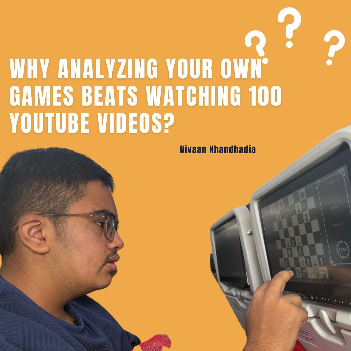Nivaanplays's tweet image. “Why Analyzing Your Own Games Beats Watching 100 YouTube Videos”

You can watch 100 grandmaster games.
But one deep look at your own loss teaches you more. 

#gameanalysis #learnchess #chessmindset #thinkbetter #nivaanonboard