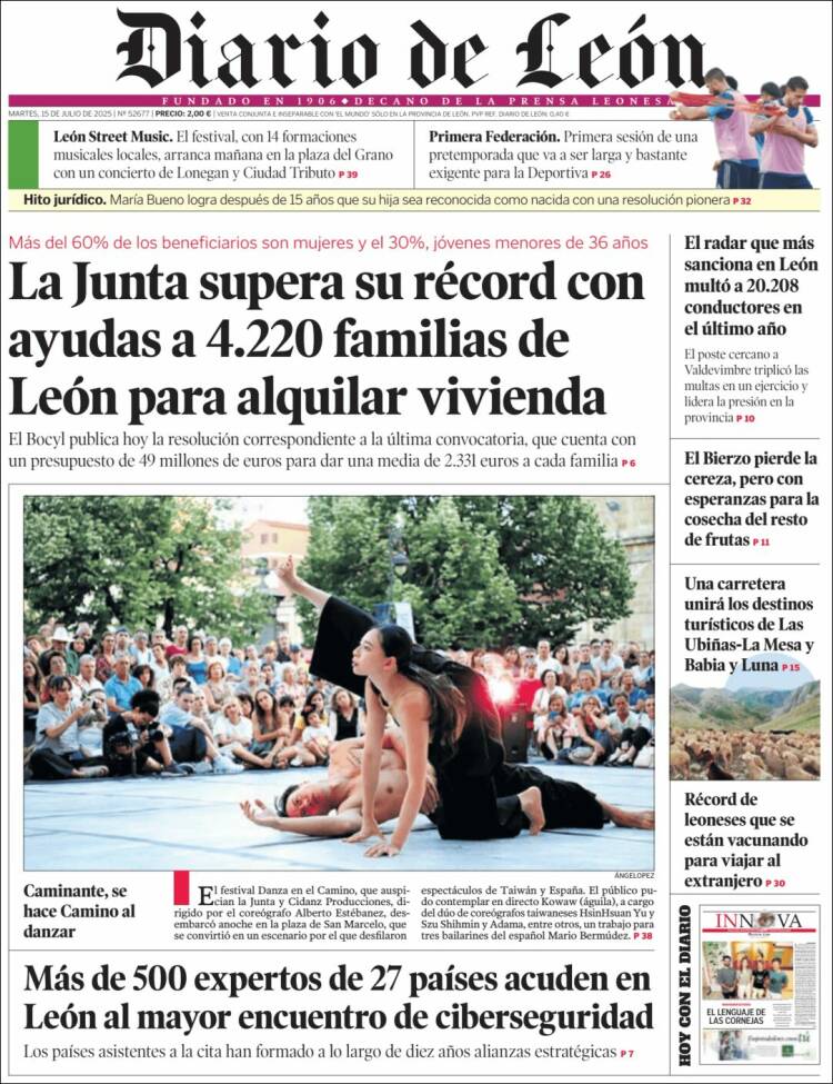esRadio CyL (@esradio_cyl) on Twitter photo 🗞🗞 Compartimos con vosotros las portadas de hoy de los diarios de <a href="/edigrup/">Edigrup Media</a> 👇🏼 <a href="/DiarioVLL/">Diario de Valladolid</a> <a href="/diariodeleon/">Diario de León</a> <a href="/diariodesoria/">Heraldo Diario de Soria</a> <a href="/correodeburgos/">El Correo de Burgos</a> 🗞🗞 Compartimos con vosotros las portadas de hoy de los diarios de <a href="/edigrup/">Edigrup Media</a> 👇🏼 <a href="/DiarioVLL/">Diario de Valladolid</a> <a href="/diariodeleon/">Diario de León</a> <a href="/diariodesoria/">Heraldo Diario de Soria</a> <a href="/correodeburgos/">El Correo de Burgos</a>