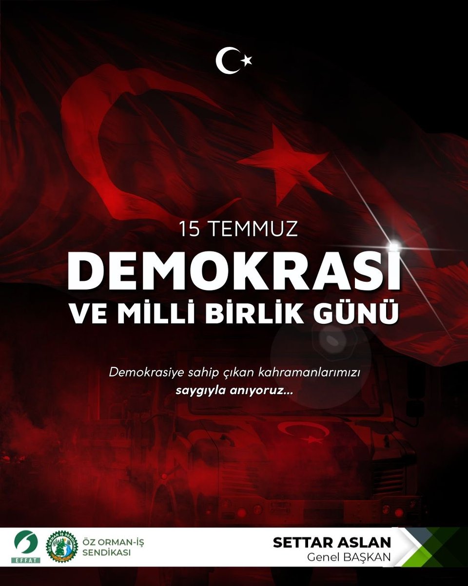15 Temmuz 2016…

Milletimizin iradesine, vatanımızın birliğine kasteden karanlık gece…
Ama biz , o gece meydanlarda yüreğini ortaya koyan milyonlarla, tanklara karşı yürüyenlerle, ezanıyla sokağa dökülenlerle tarihe yeniden yazıldık.

Şehitlerimizi rahmetle, gazilerimizi