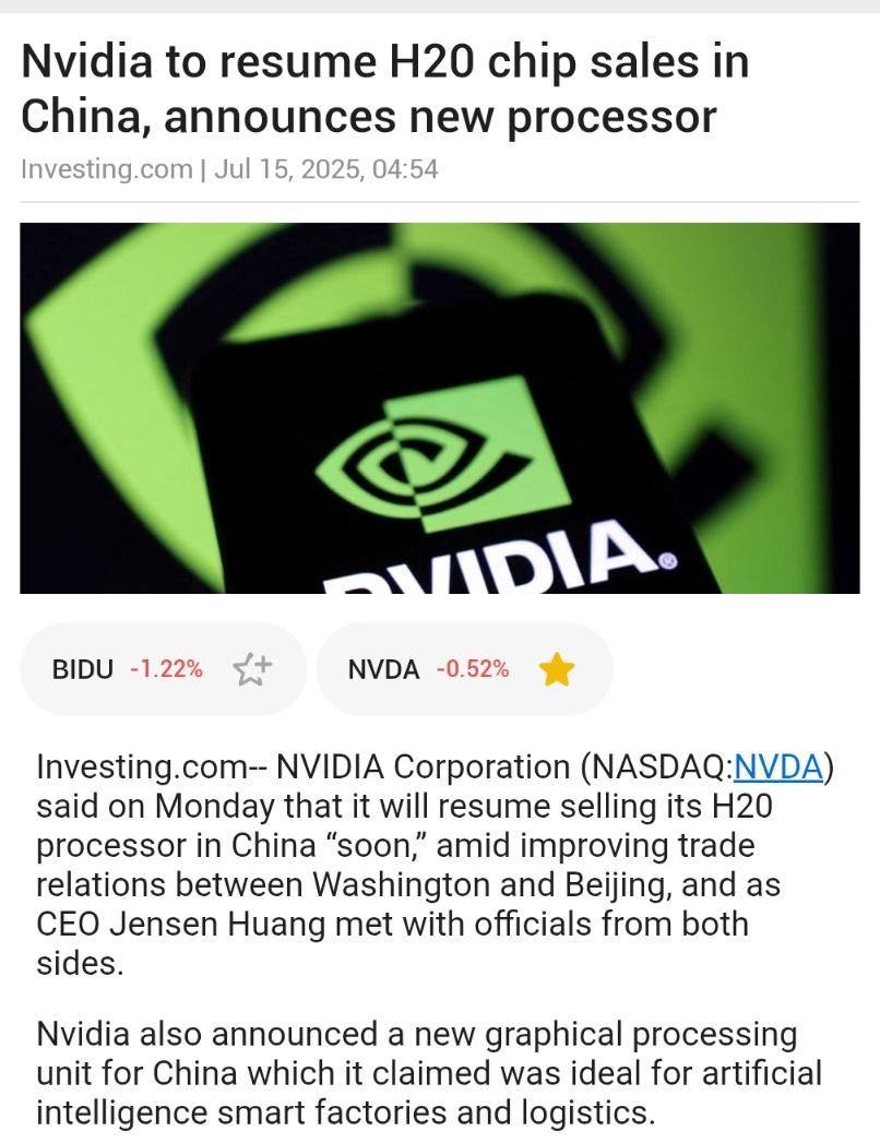 🚨 BREAKING : "$NVDA raggiunge un nuovo massimo storico a $169.90 con un aumento del 3.5% in 24 ore!"