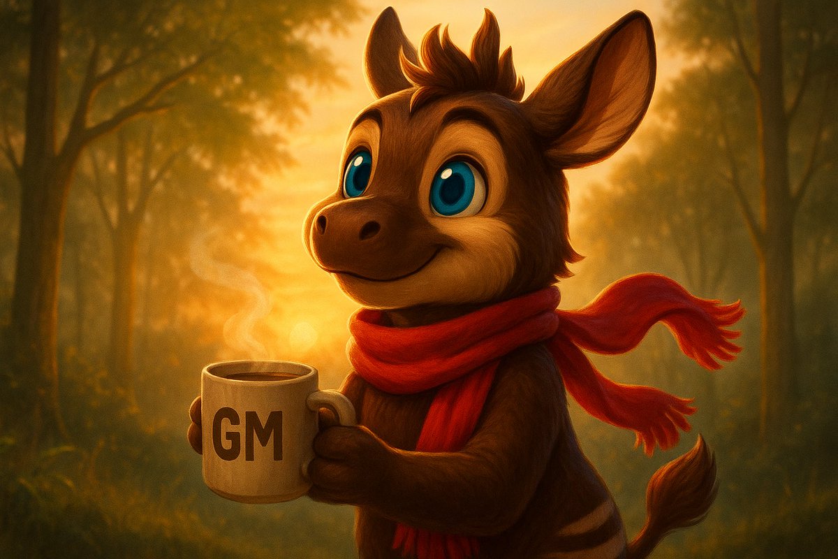 Okapi_Token's tweet image. Good morning, Herd! ☀️
A new Community Goal is on the way surprise rewards await!
🎁 Don’t forget to follow Kapi and stay ahead of the game!
#Gm #AirdropCrypto