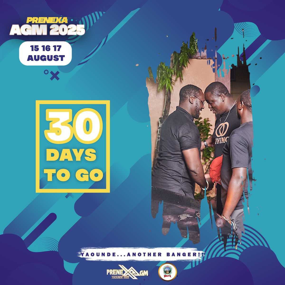 prenexa's tweet image. 🚨🚨🚨FAMILLEEE!!!!!!!!!!!! THE COUNTDOWN BEGINS!!!!!
We’re officially one month away from our yearly big event.
Mark your calendars and come ready for another banger.
How prepared are you?!!!!
#AnotherBanger
#PrenexaAGM2025
#Yaounde2025