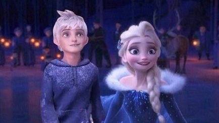 Monopoliodisney's tweet photo. Lembram quando praticamente a internet inteira shippava a Elsa com o Jack Frost? Meu Deus, aquilo foi uma época maluca de se viver. https://t.co/hioNMdnpzj