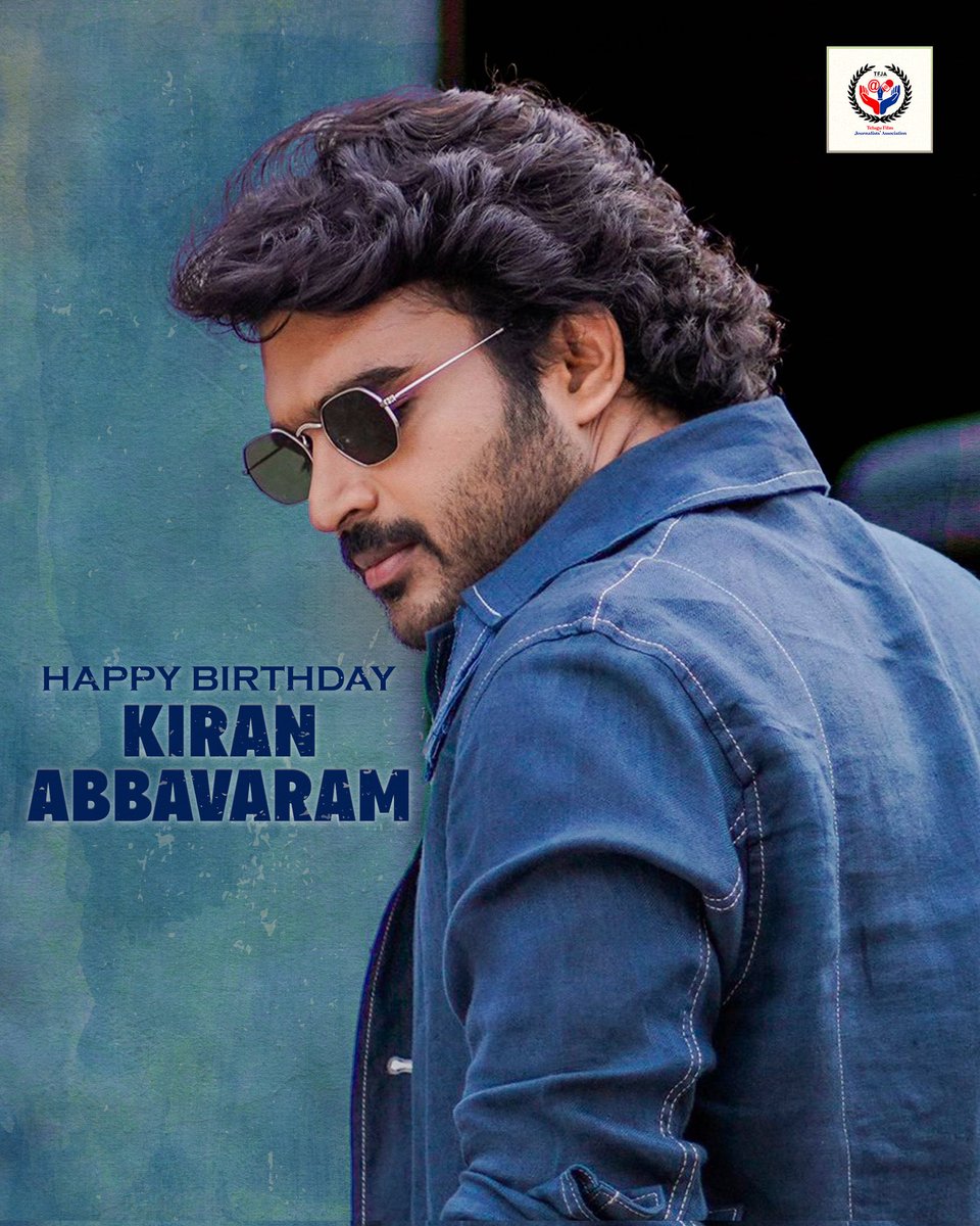 Telugu Film Journalists Association (@filmjournalists) on Twitter photo Wishing the dynamic and talented <a href="/Kiran_Abbavaram/">Kiran Abbavaram</a> a very Happy Birthday ✨
May this year bring you blockbuster success and endless joy with #KRamp & #ChennaiLoveStory 💥
#HappyBirthdayKiranAbbavaram #HBDKiranAbbavaram #TFJA Wishing the dynamic and talented <a href="/Kiran_Abbavaram/">Kiran Abbavaram</a> a very Happy Birthday ✨
May this year bring you blockbuster success and endless joy with #KRamp & #ChennaiLoveStory 💥
#HappyBirthdayKiranAbbavaram #HBDKiranAbbavaram #TFJA