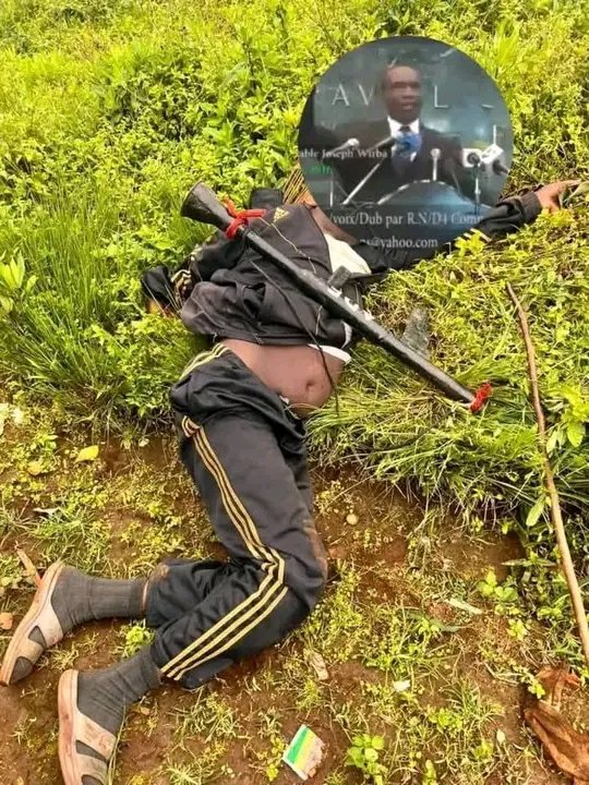 eni_che's tweet photo. Nseh, Bui-Donga boarder, NWR. 14/7/25.GeneRat Ayaka of Nseh n 1 of his zombies granted independenG by the BIR of Ndu yesterday 14 July 2025.The number of ambazombies granted independenG since they announced lockdown on Ngoketunjia and Ndu has now risen to 10! https://t.co/nWd3RLTC0k