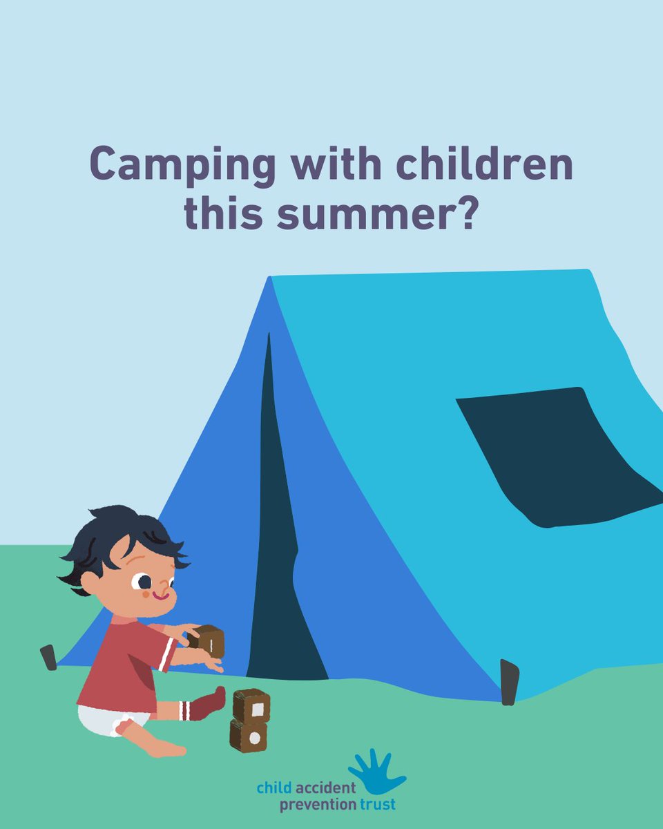 CAPTcharity's tweet image. Camping is a great way to spend quality time as a family and make lasting memories.
Tips to ensure your camping trip is remembered for all the right reasons: capt.org.uk/staying-safe-o…
#ChildSafety #StaySafeThisSummer