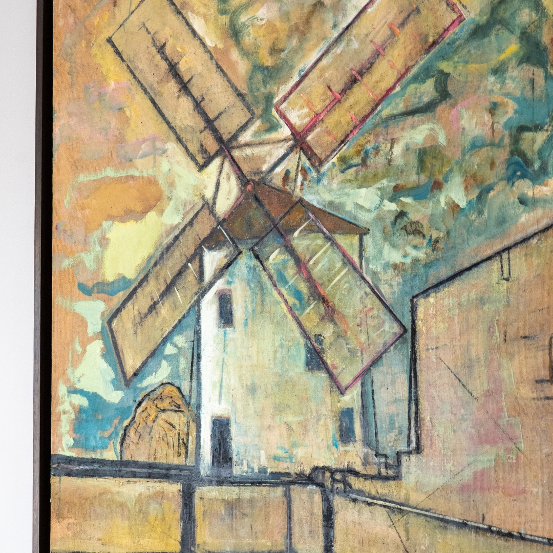 These striking pieces are by Harry Adams, the artistic partnership of Steven Lowe and Adam Wood. Inspired by two research trips to the area, they drew from local stories, landmarks and our iconic windmill tower.

#twryfelinhotel #stdavids #pembrokeshire #harryadams
