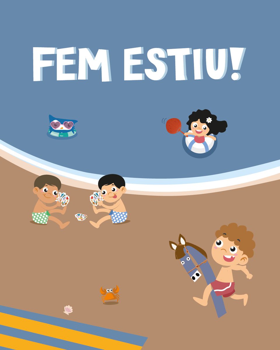 Ja és aquí Fem Estiu a l’#Edu365! Una selecció d’activitats per fer en família: #jocs, #manualitats, idees per pintar i molt més! 🎨✂️🖍️ Tot preparat perquè grans i petits gaudiu aquestes vacances!

🔗 edu365.cat/fem-estiu.html