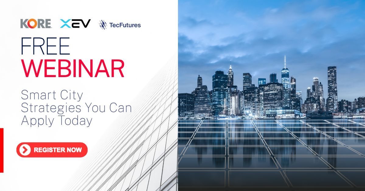 IoTNow_'s tweet image. FREE WEBINAR: Smart City Strategies You Can Apply Today.

DATE: 22 July | 3 PM BST 

Register now! bit.ly/44xFv41 

#webinarseries #digitaltransformation #urbanfutures 

@KORE_Wireless