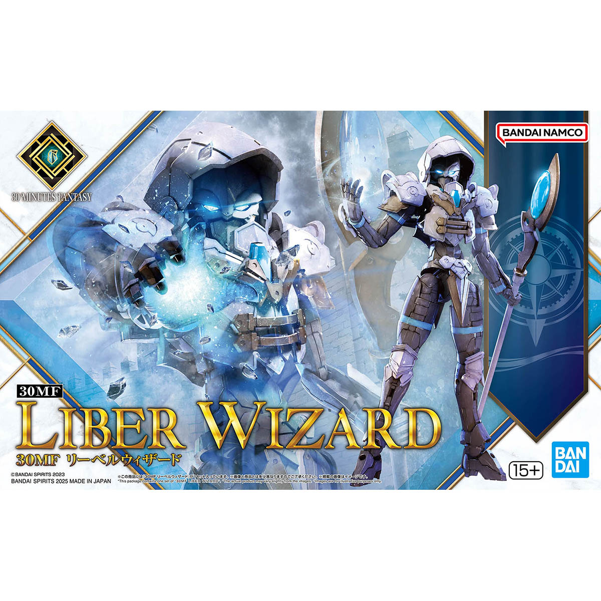 30mlabel_en's tweet image. #30MF NEW ITEM Information📣
30MF LIBER WIZARD
#30ML #PlasticModelKit