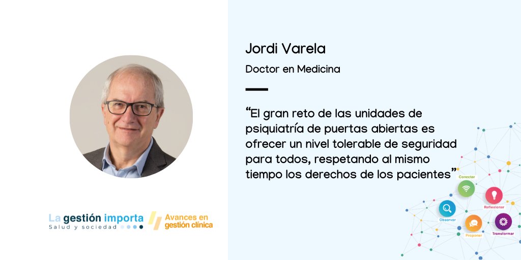 "El gran reto de las unidades de psiquiatría de puertas abiertas es ofrecer un nivel tolerable de seguridad para todos, respetando, a la vez, los derechos de los pacientes"

Por Jordi Varela, doctor en #Medicina, en el Observatorio #Lagestiónimporta 

👉 tuit.cat/kXo95