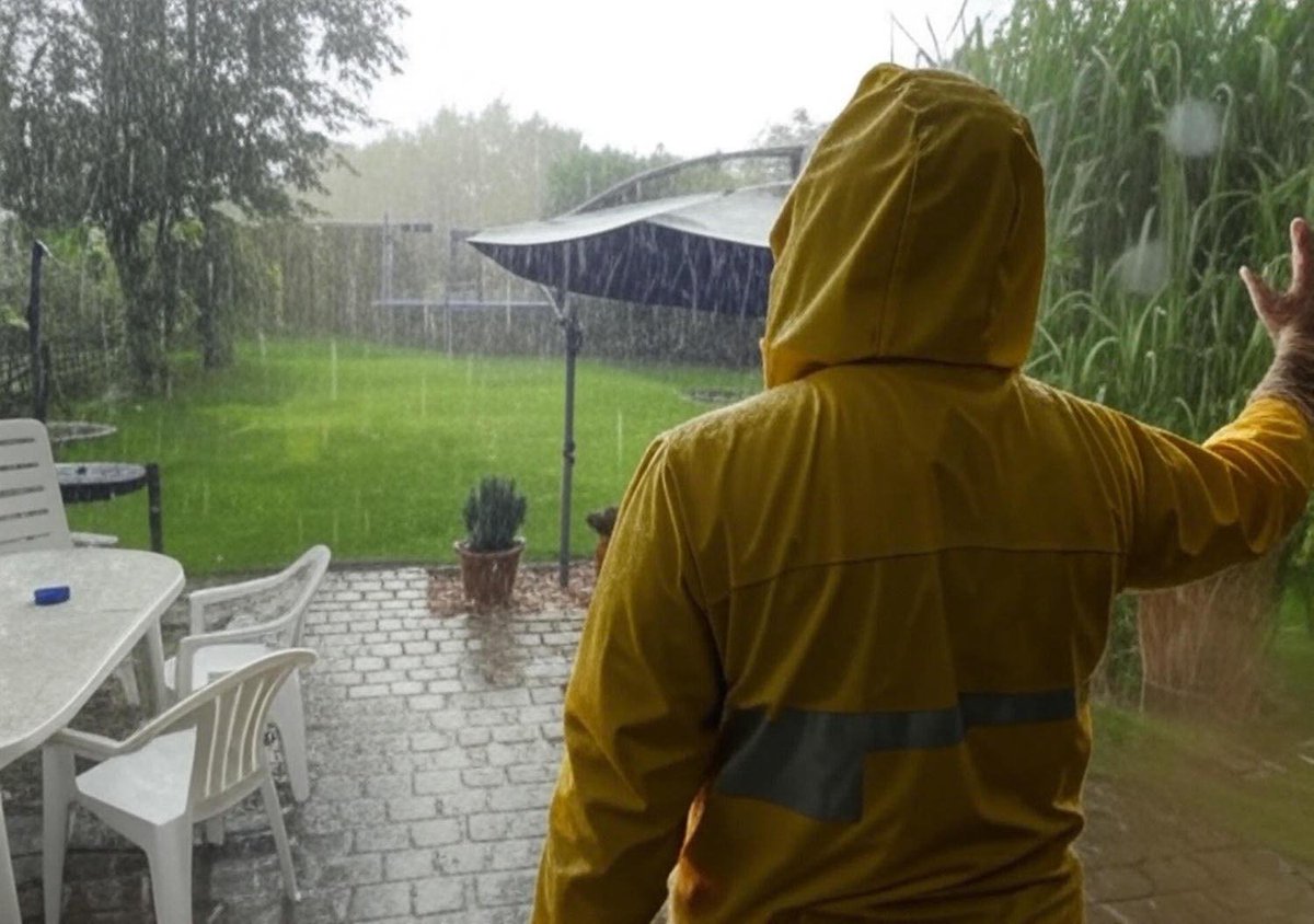 Manchmal stehe ich am Fenster und frage mich, ob die Geschichten vom Wassermangel und den Dürren eventuell gelogen sind. Ja, so stehe ich da manchmal. Und frage mich das. 😃