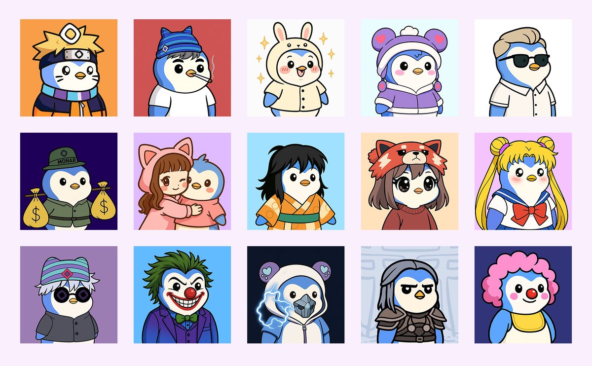hannah_hhhh (@hhhhhannah) on Twitter photo Gmonad💜
👀New pfps dropping for the Monad squad! Who dis?
🥰Yesterday, I made a bunch of Penguins for the Monad Chinese community—counted them, and there's actually 14!
🐧Feeling like a penguin mama.🐧
<a href="/monad_xyz/">Monad</a> <a href="/Monad_APAC/">Monad APAC</a> <a href="/monad_zw/">Monad 华语社群</a> Gmonad💜
👀New pfps dropping for the Monad squad! Who dis?
🥰Yesterday, I made a bunch of Penguins for the Monad Chinese community—counted them, and there's actually 14!
🐧Feeling like a penguin mama.🐧
<a href="/monad_xyz/">Monad</a> <a href="/Monad_APAC/">Monad APAC</a> <a href="/monad_zw/">Monad 华语社群</a>