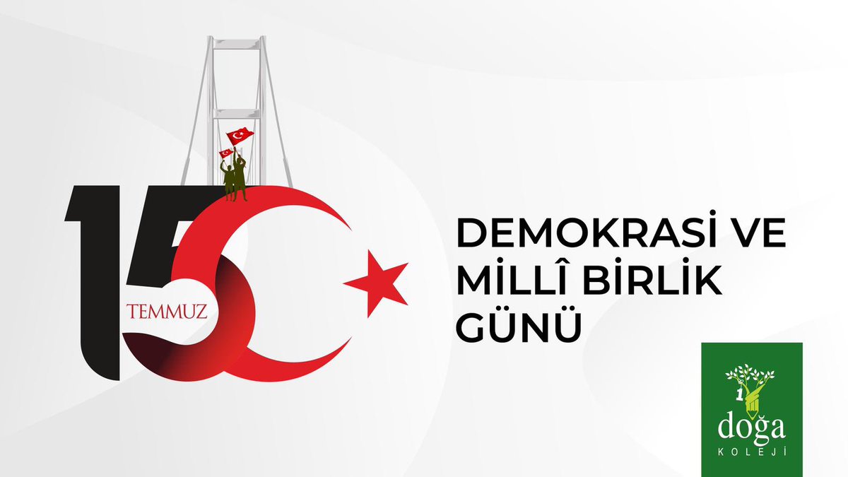 #15Temmuz şehitlerimizi saygıyla anıyor; kahraman gazilerimizle gurur duyuyoruz. 🇹🇷
#DemokrasiveMilliBirlikGünü