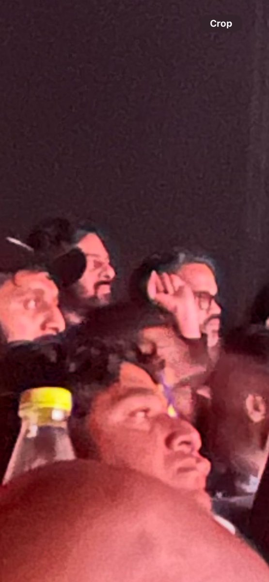 #Prabhas and Prashanth Neel watched #F1Movie in Prasads Multiplex last night ♥️🔥