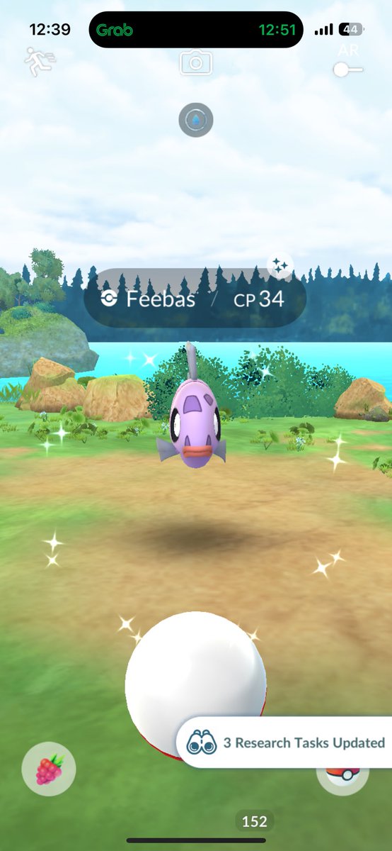 DaryGoTH's tweet photo. Great catch today! #PokemonGo #PokemonGoTH #ポケモンGO #โปเกมอนโก #ShinyPokemon #HundoPokemon #Hundo #PerfectIV #ShinyFeebas #ShinyMilotic https://t.co/wjoFFy2LV3
