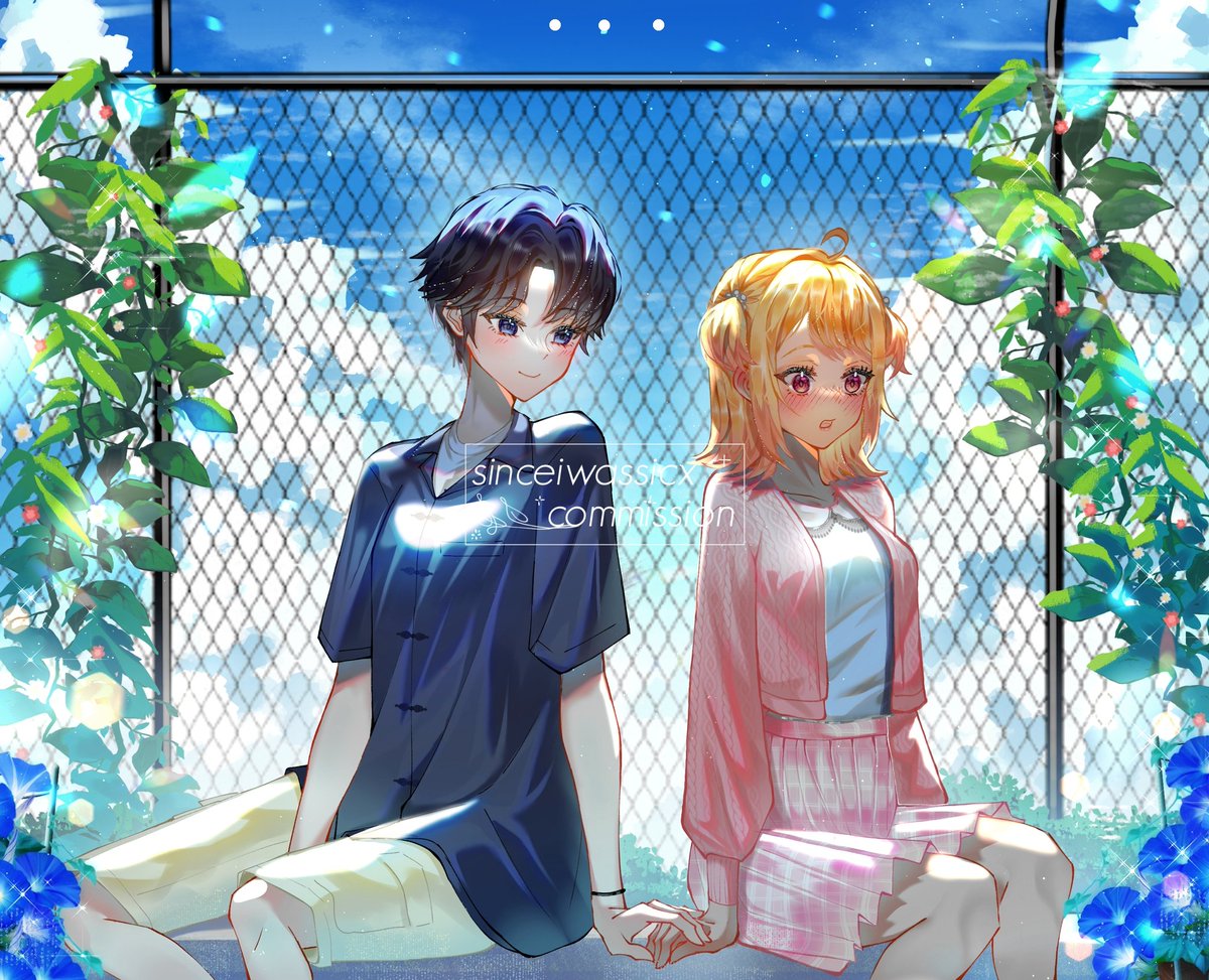 sinceiwassicx's tweet image. Commissioned by @.churiosity 😻 thank you for your request!💗

#opemcommission #oc #ocart