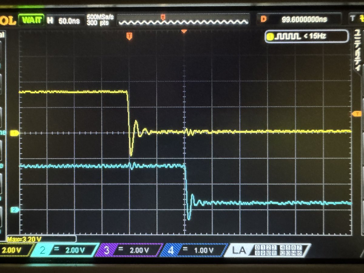 DragonBallEZ's tweet image. ミサミサ、、じゃなくて Grokに変更してもろたw 🤣

さらに速くなって 50～100ns‼ #3入力AND回路 #PicoSDK #ラズピコ2