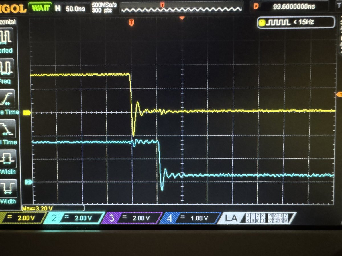 DragonBallEZ's tweet image. ミサミサ、、じゃなくて Grokに変更してもろたw 🤣

さらに速くなって 50～100ns‼ #3入力AND回路 #PicoSDK #ラズピコ2