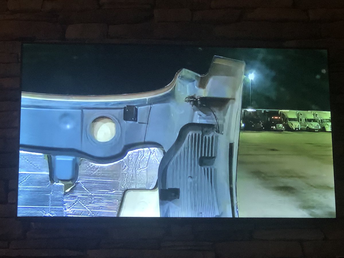 2AM update on the nascar hauler stream: look at that incredible windshield cleaning at a loves travel center. good road safety includes being able to see what’s in front of you. always check your wipers. wiper fluid