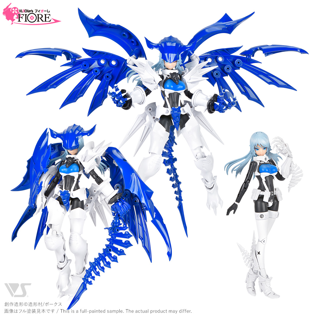 duelknights's tweet photo. いよいよ7/19(土)より販売開始!
◤ブロッカーズ FIORE
ドラセナ・セフィアナ&ネビュラ・ノヴァ◢
おぐち氏(#OGch )デザインの"エイリアンドラゴン型"フィオーレ
漆黒の宇宙を思わせるダークカラーから一転、ホワイトを基調にした精錬されたカラーリングで登場!
#ブロッカーズ #ボークス https://t.co/dc2hG1wm9B