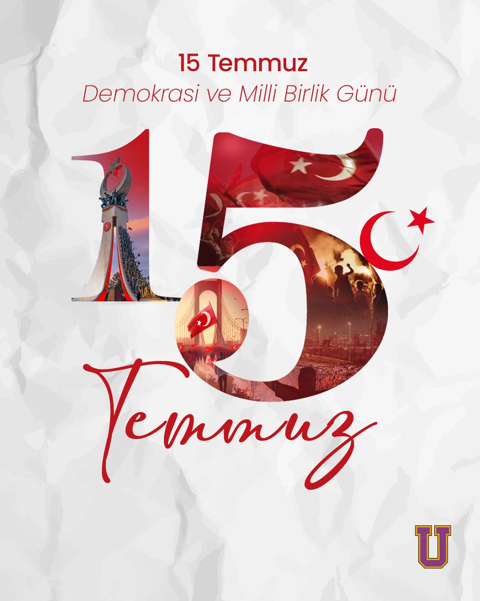 15 Temmuz Demokrasi ve Milli Birlik Günü kutlu olsun!🇹🇷